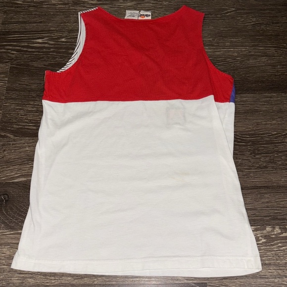 Ellesse vintage tank top with purple and red design - Picture 5 of 10